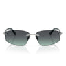 Tiffany & Co. Occhiali da Sole TF3114 60012G Argento/Azzurro Grigio Scuro Unisex