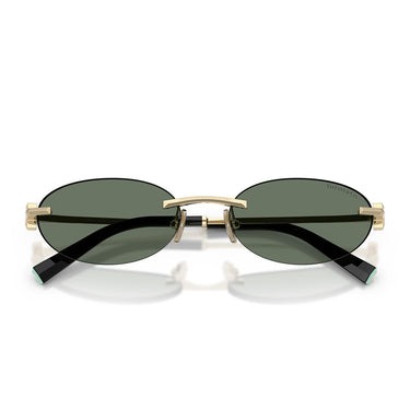 Tiffany & Co. Occhiali da Sole TF3119D 623882 Oro Pallido/Verde Scuro Unisex 4