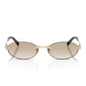 Tiffany & Co. Occhiali da Sole TF3119D 623911 Oro Pallido/Trasparente Sfumato Grigio Unisex