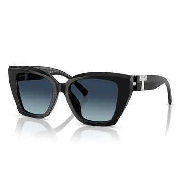 Tiffany & Co. Occhiali da Sole TF4239U 83944U Nero Azzurro Sfumato Donna Polarizzati 1