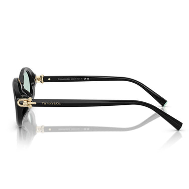 Tiffany & Co. Sunglasses TF4242D 8001D9 Black Light Blue Women 2