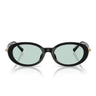 Tiffany & Co. Sunglasses TF4242D 8001D9 Black Light Blue Women