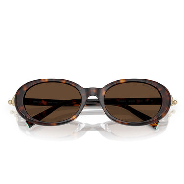 Tiffany & Co. Sunglasses TF4242D 80153G Havana/Light Brown Women 4