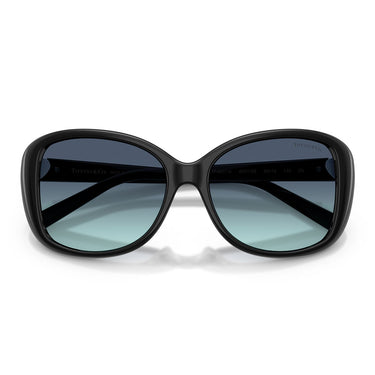 Tiffany & Co. Occhiali da Sole TF4257U 80019S Nero Azzurro Sfumato Blu Donna 5