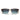 Tiffany & Co. Occhiali da Sole TF4262K 80159S Placcato Oro Marrone Azzurro Sfumato Unisex 5