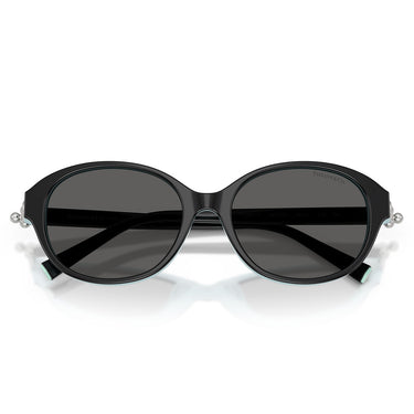 Tiffany & Co. Occhiali da Sole TF4263D 8055S4 Nero Su Blu Tiffany Grigio Scuro Donna 5