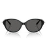 Tiffany & Co. Occhiali da Sole TF4263D 8055S4 Nero Su Blu Tiffany Grigio Scuro Donna