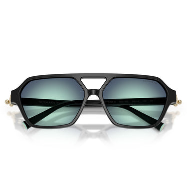 Tiffany & Co. Occhiali da Sole TF4264U 80019S Nero Blu Sfumato Unisex 5
