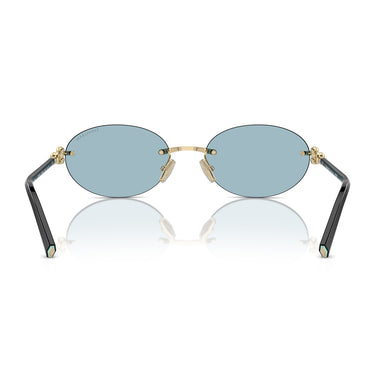 Tiffany & Co. Sunglasses TF3104D 602180 Pale Gold/Blue Women 4