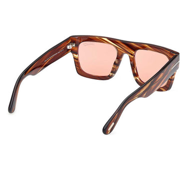Tom Ford Okulary Przeciwsłoneczne FT0711 53E Fausto Havana-Marrone Chiaro Unisex Fotocromatici 4