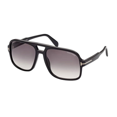 Tom Ford Sunglasses FT0884 01B Falconer-02 Black/Smoky Gray Unisex