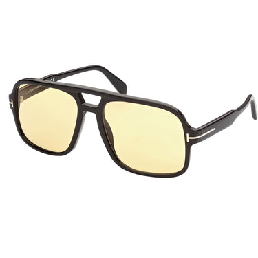 Tom Ford Sunglasses FT0884 01E Falconer-02 Black/Yellow Unisex