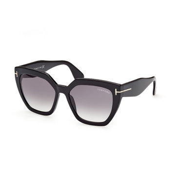 Tom Ford Okulary Przeciwsłoneczne FT0939 01B Phoebe Czarny/Przejściowy Szary Unisex