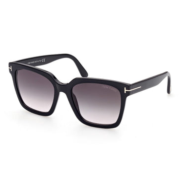 Tom Ford Okulary Przeciwsłoneczne FT0952 01B Selby Czarny/Przejściowy Szary Unisex