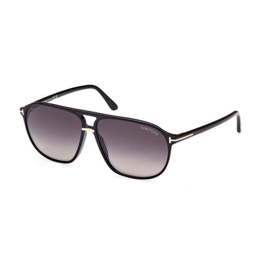  Tom Ford Occhiali da Sole FT1026 01B Bruce Nero Grigio Sfumato Unisex 2