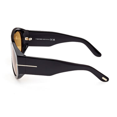 Tom Ford Sunglasses FT1044 01E Bronson Black/Brown Unisex