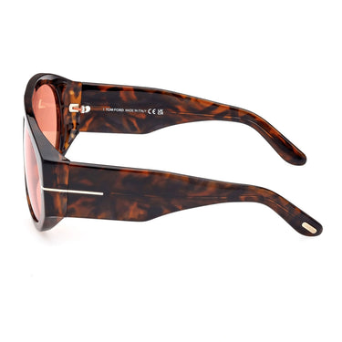 Tom Ford Sunglasses FT1044 52S Bronson Havana-Bordeaux Unisex 2