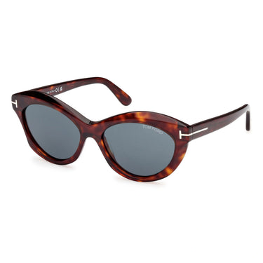 Tom Ford Sunglasses FT1111 54V Havana-Green Tones Unisex 1