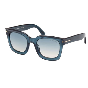 Tom Ford Okulary Przeciwsłoneczne FT1115 92P Leigh Niebieskie/Zielone Gradient Damskie