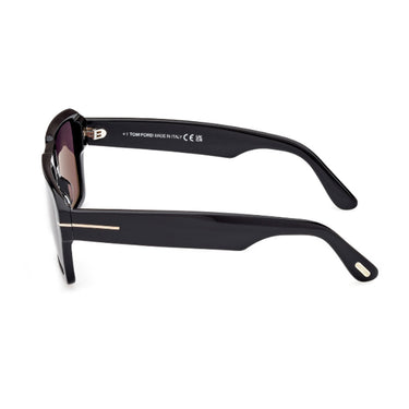 Tom Ford Sunglasses FT1153 01A Redford Black/Gray Unisex