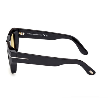 Tom Ford Okulary Przeciwsłoneczne FT1154 01E Ilias Czarny/Brąz Unisex Fotokromatyczne