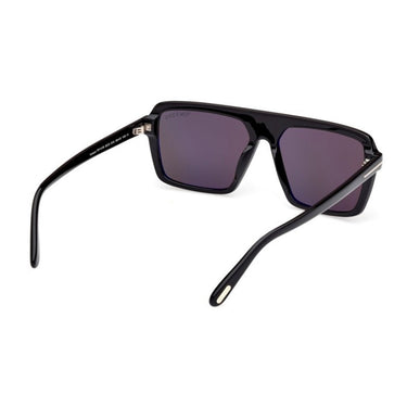 Tom Ford Occhiali da Sole FT1176 01A Vincent Nero/Grigio Scuro Unisex 5