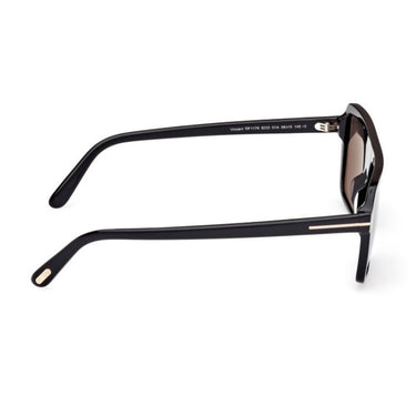 Tom Ford Occhiali da Sole FT1176 01A Vincent Nero/Grigio Scuro Unisex 6