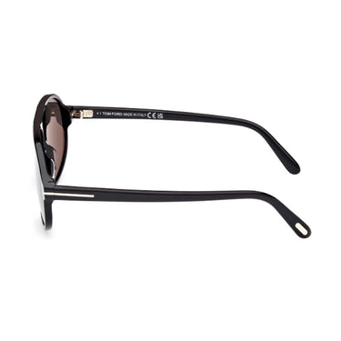 Tom Ford Sunglasses FT1178 01A Erol Black/Smoky Gray Men