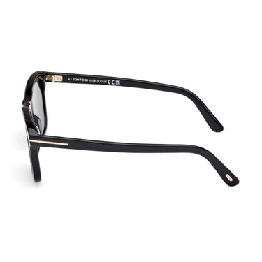 Tom Ford Okulary Przeciwsłoneczne FT1179 01N Barron Czarny/Zielony Męskie