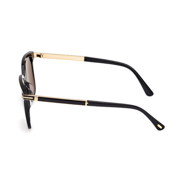 Tom Ford Okulary Przeciwsłoneczne FT1183 01A Jochem Czarny/Przejściowy Szary Męskie