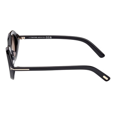 Tom Ford Sunglasses FT1186 01A Carmen Black/Grey Women