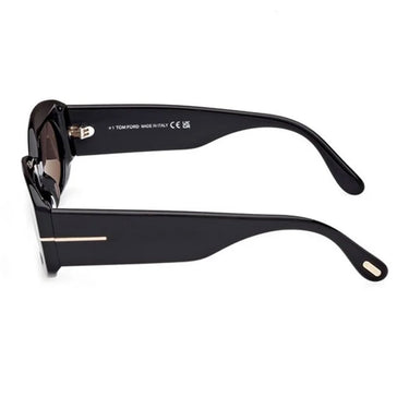 Tom Ford Sunglasses FT1187 01A Cielle Black-Grey Women 2