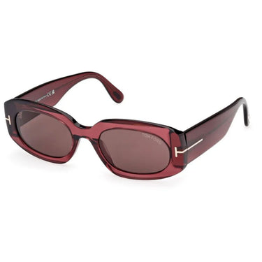 Tom Ford Sunglasses FT1187 69E Cielle Bordeaux/Brown Women’s