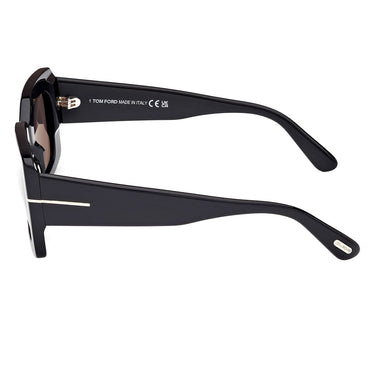 Tom Ford Sunglasses FT1188 01A Brigitta Black/Gray Unisex