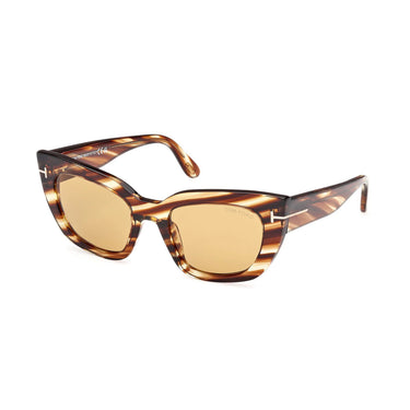 Tom Ford Sunglasses FT1190 53E Athena Tortoise/Yellow Unisex