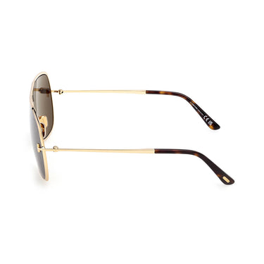 Tom Ford Sunglasses FT1204 30N Stavros Gold/Green Men