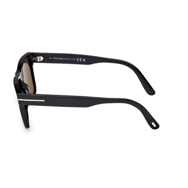 Tom Ford Occhiali da Sole FT1205 01A Calder Nero/Grigio Sfumato Uomo