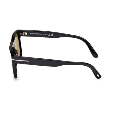 Tom Ford Occhiali da Sole FT1205 01H Calder Nero/Marrone Uomo Polarizzati