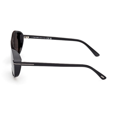 Tom Ford Sunglasses FT1208-N 01A Guillaume Black/Grey Gradient Men
