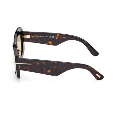 Tom Ford Okulary Przeciwsłoneczne FT1219 52E Carmen Havana/Marrone Chiaro Damskie