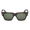 Tom Ford Occhiali da Sole FT1280 52N Caine Marrone/Verde Uomo
