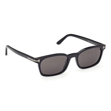 Tom Ford Sunglasses FT1300 01A Miles Black/Smoky Gray Unisex 5