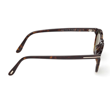 Tom Ford Okulary Przeciwsłoneczne FT1302 52R Holt Marrone/Verde Unisex Polaryzowane 7