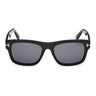 Tom Ford Okulary Przeciwsłoneczne FT1303 01D Smith Czarny/Dymny Szary Unisex Polaryzowane
