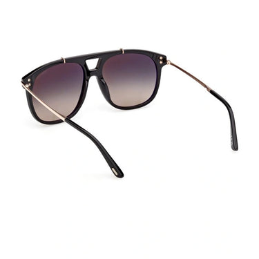Tom Ford Sunglasses FT1306 01B Sam Black Smoke Gray Unisex 4