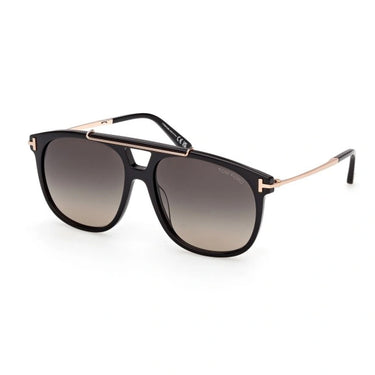 Tom Ford Sunglasses FT1306 01B Sam Black Smoke Gray Unisex 2