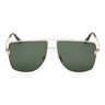 Tom Ford Sunglasses FT1307 28N Eliott Gold/Green Unisex