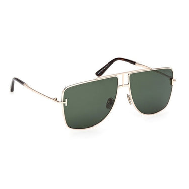 Tom Ford Sunglasses FT1307 28N Eliott Gold/Green Unisex 4