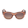 Tom Ford Sunglasses FT1315 45T Marine Light Brown Bordeaux Gradient Women