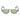 Tom Ford Occhiali da Sole FT1332 20N Aristotele Grigio Lucido Verde Uomo